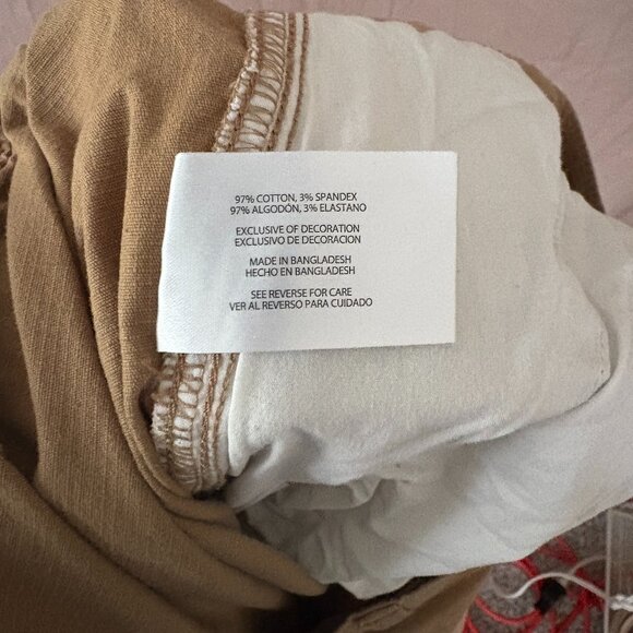 Eddie Bauer Mens Chino Pants Khaki Size 38x32 Preppy Professional - Picture 6 of 8